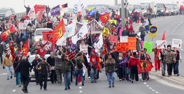 idle no more rencontre harper